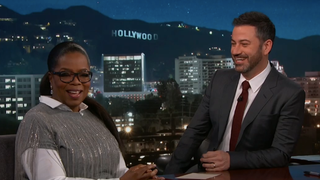 Oprah tells Jimmy Kimmel why she didn't rise to Trump's bait, thus demonstrating what presidential looks like